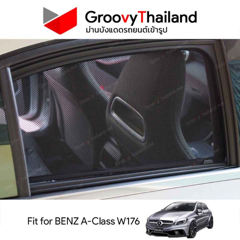 Groovy Thailand ม่านบังแดดรถเข้ารูป