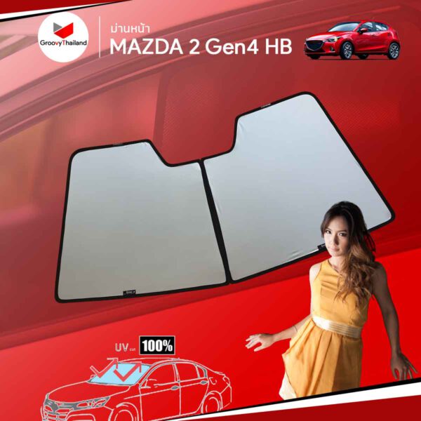 ม่านหน้า - MAZDA 2 Gen4 HB