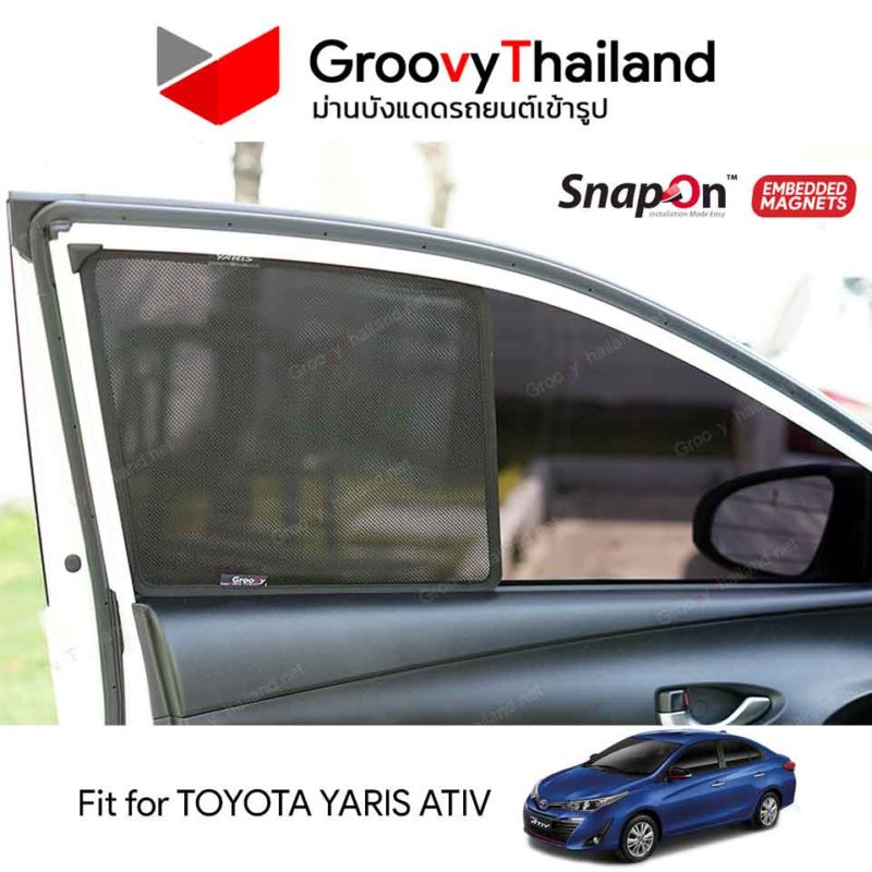 Groovy Thailand ม่านบังแดดรถเข้ารูป