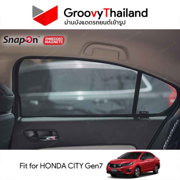 ม่านบังแดดแม่เหล็ก HONDA CITY Gen7