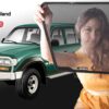 ม่านบังแดดแม่เหล็ก TOYOTA LAND CRUISER 80