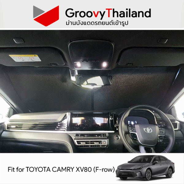 ม่านหน้า TOYOTA CAMRY XV80 F-row (1 pcs) - Image 2