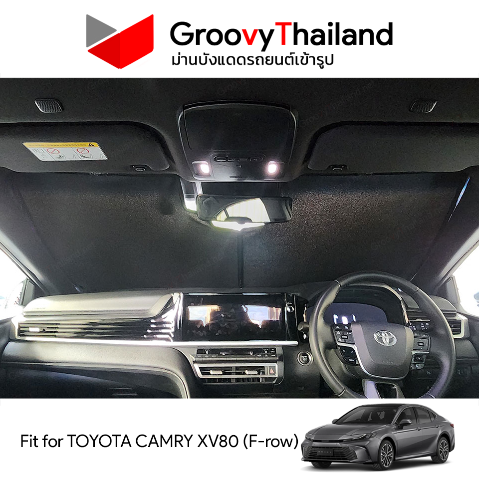 ม่านหน้า TOYOTA CAMRY XV80 F-row (1 pcs) - Image 2