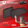 ม่านบังแดดแม่เหล็ก TOYOTA bZ4X (SnapOn Em - 4 pcs)
